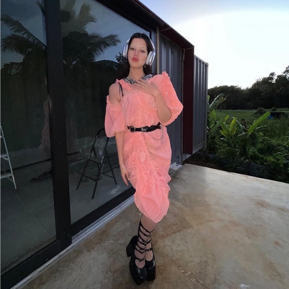 Pink Cherry blossom HARAJUKU dress - Picture 2 of 7